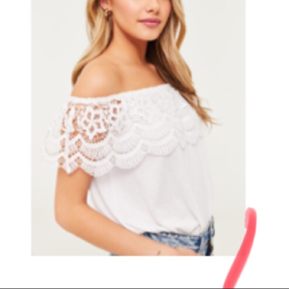Off the shoulder top